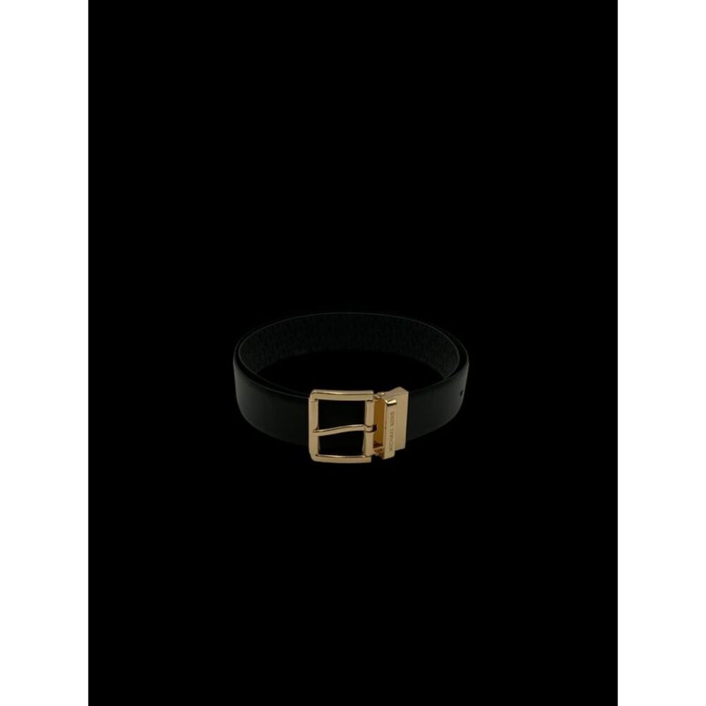 Michael Kors 34Mm Centerfront Dress Belt Black
